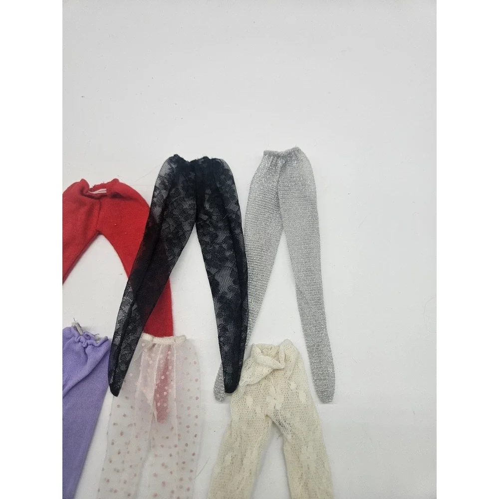 Lot Of 6 Pairs Vintage Barbie Tights